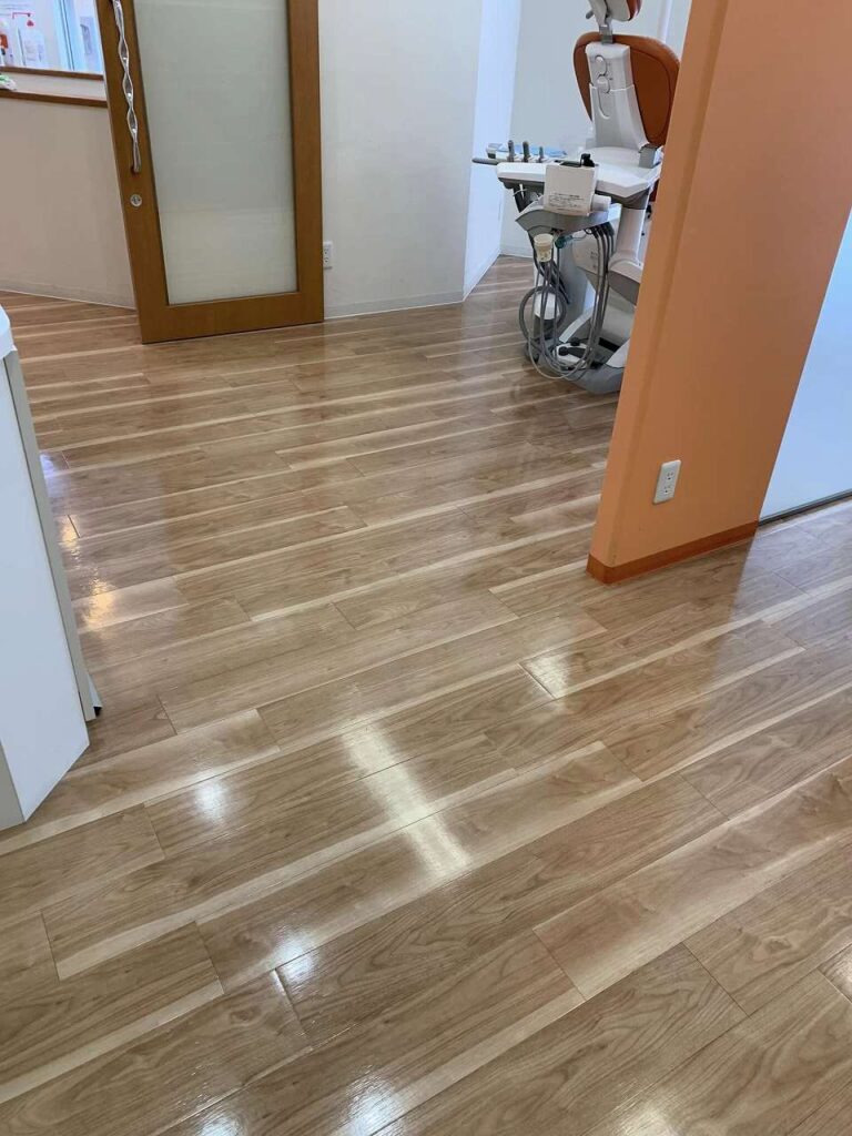 北海道札幌市中央区歯科医院　院内清掃