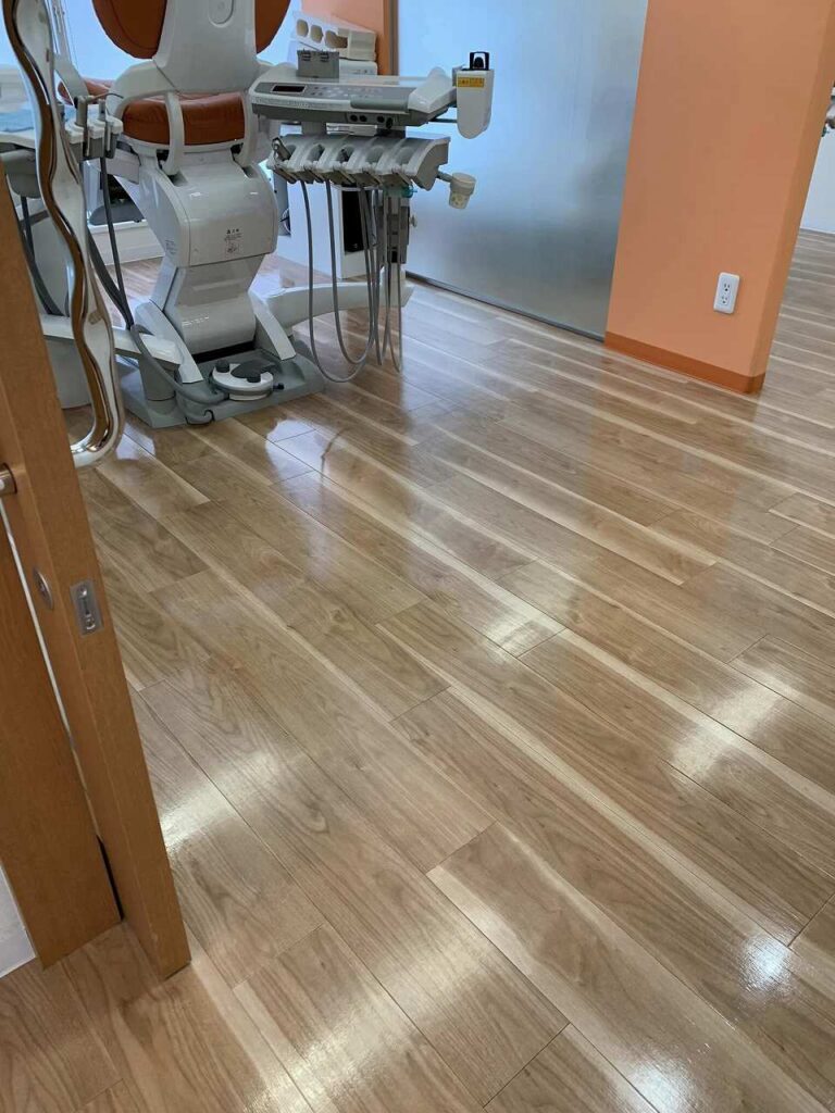 北海道札幌市中央区歯科医院　院内清掃